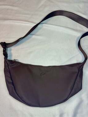 Fabletics Minimalist Brown Sling‎ Bag
